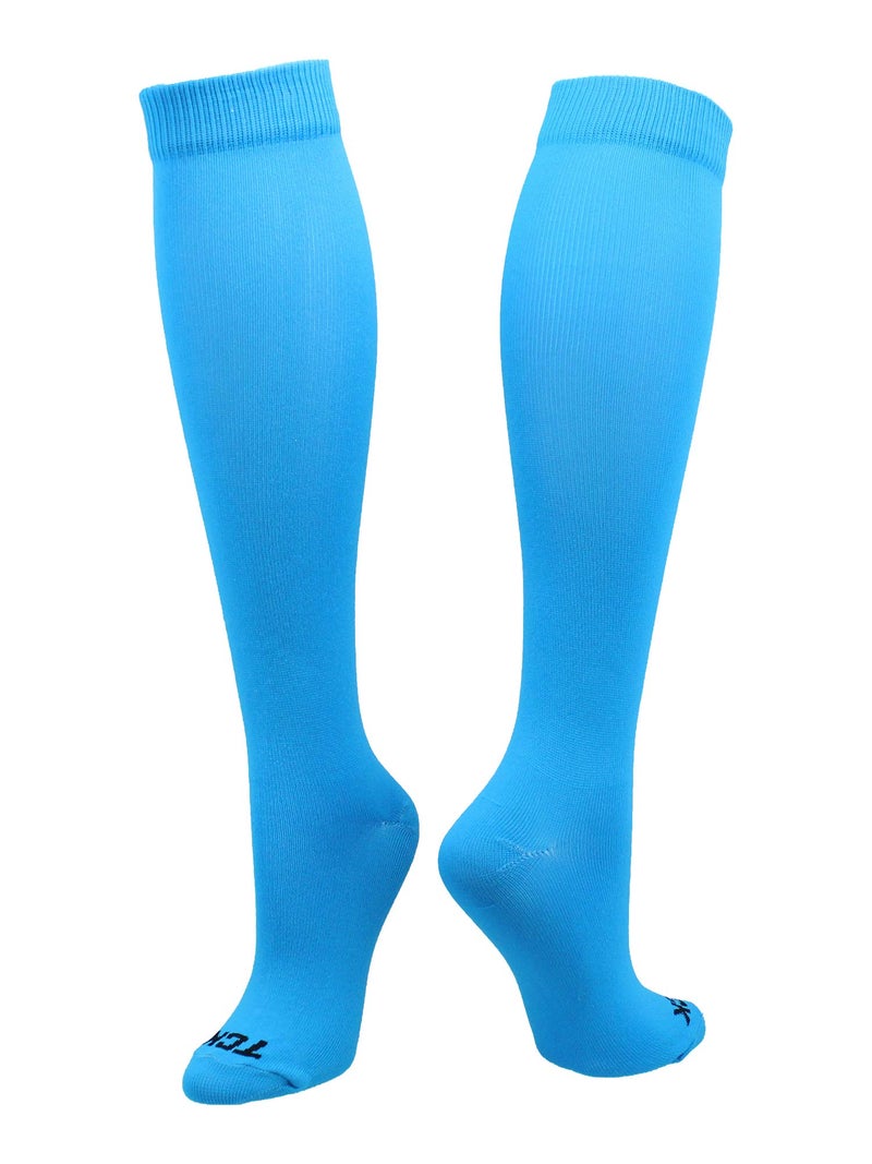 TCK Krazisox Neon Over the Calf (Electric Blue, Small) - Image 1